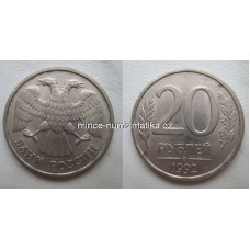 20 Rubl 1992 Rusko